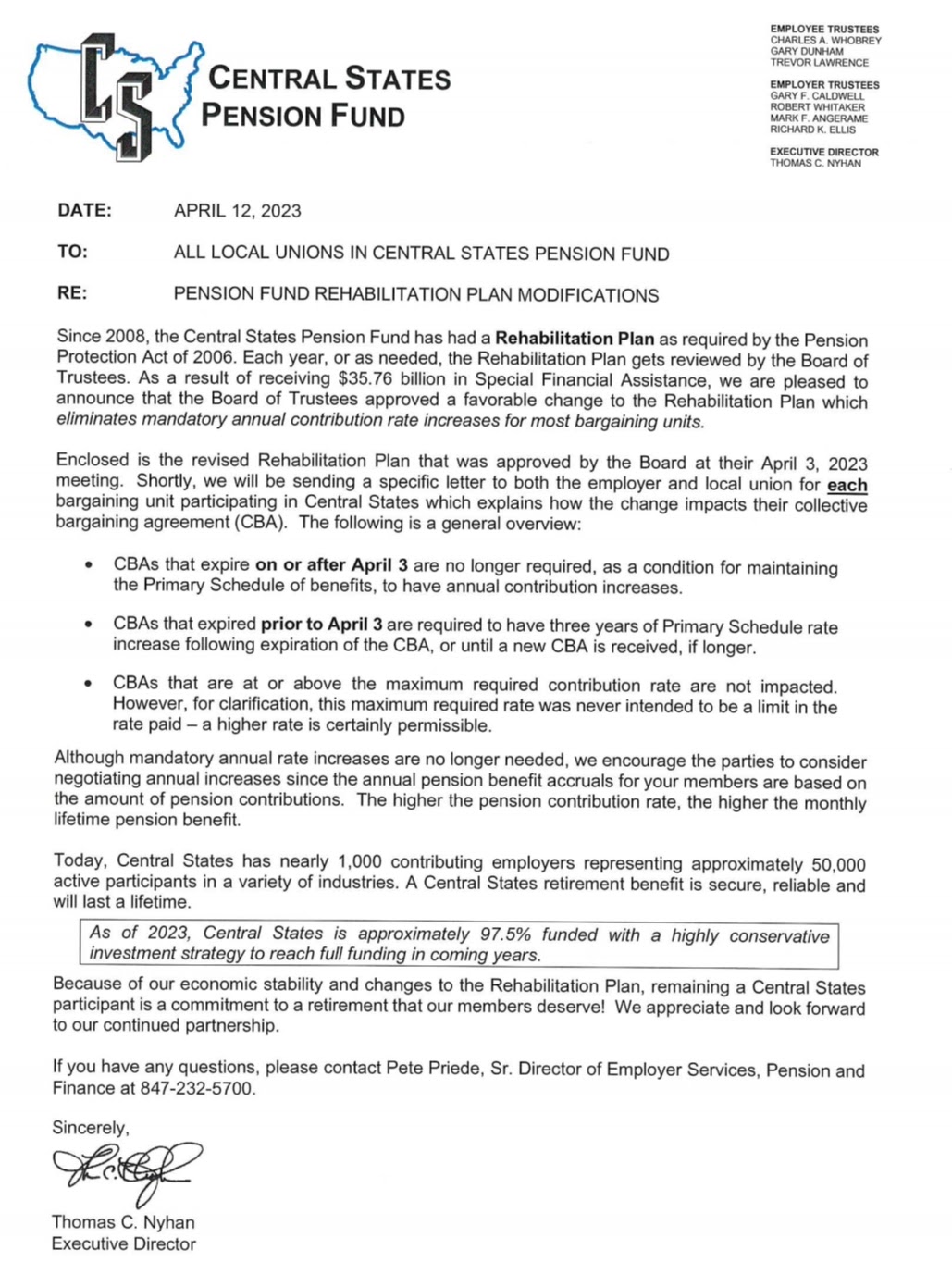 TEAMSTERS LOCAL 200 PENSION